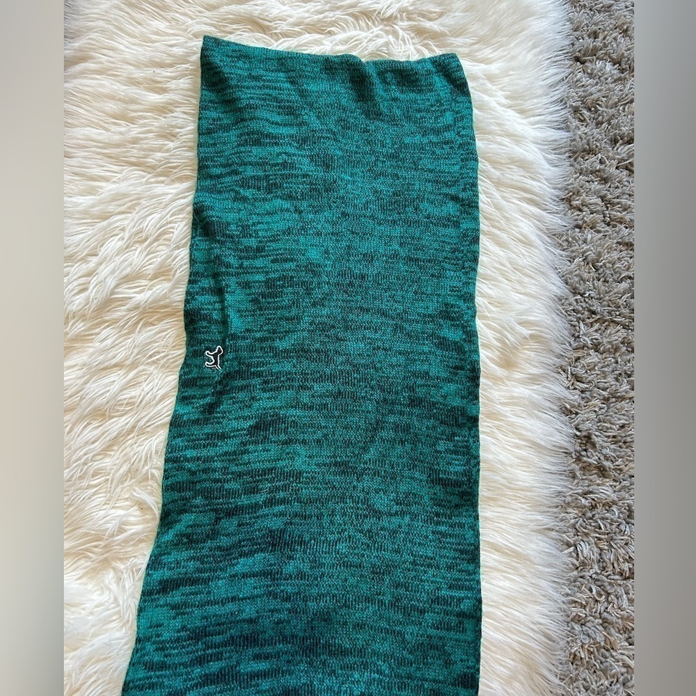 Green scarf